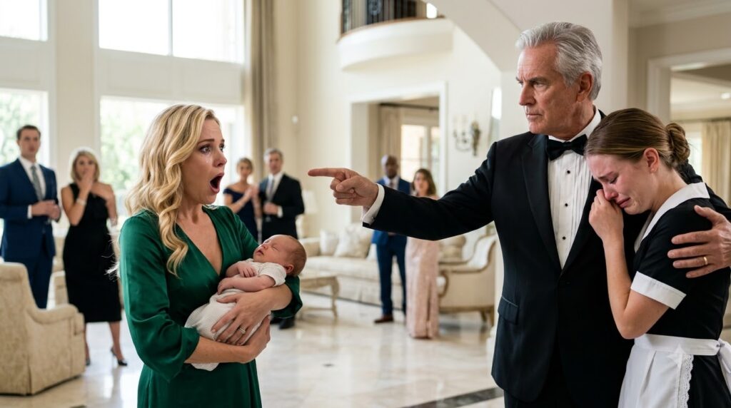 Her Arrogant Boss Insulted The Maid Until Her Billionaire Father Arrived