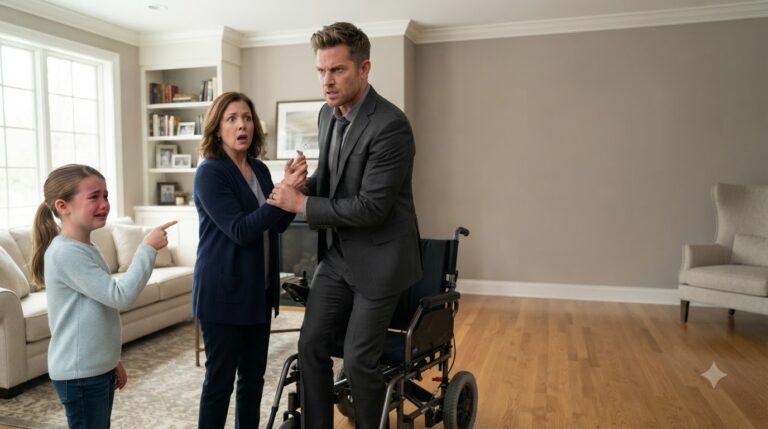 The Chair He Didn’t Need and the Syringe in Her Hand