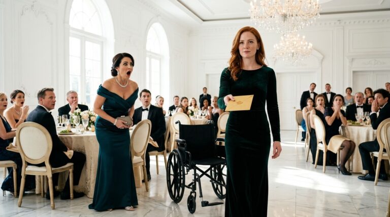 Her Stepmother Poured Wine On Her Wheelchair At The Gala